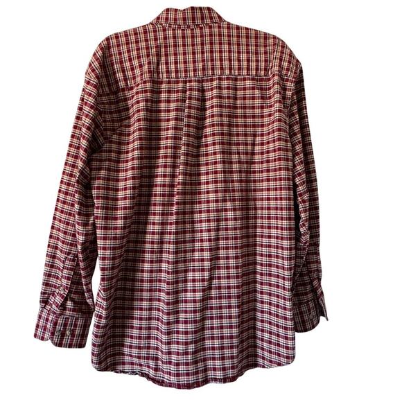 WRANGLER Western Shirt Westerncore Royal Stewart Plaid Mens L - Picture 8 of 8